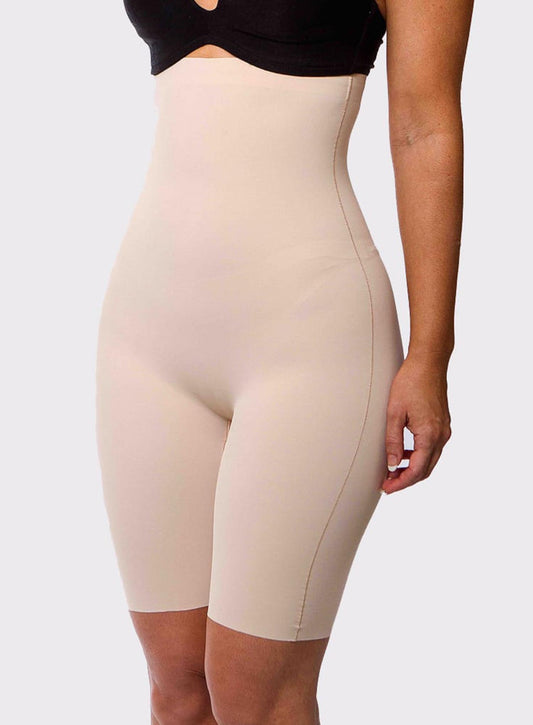 LaSculpte: Everyday Micro Fibre High Waist Shaping Short Nude