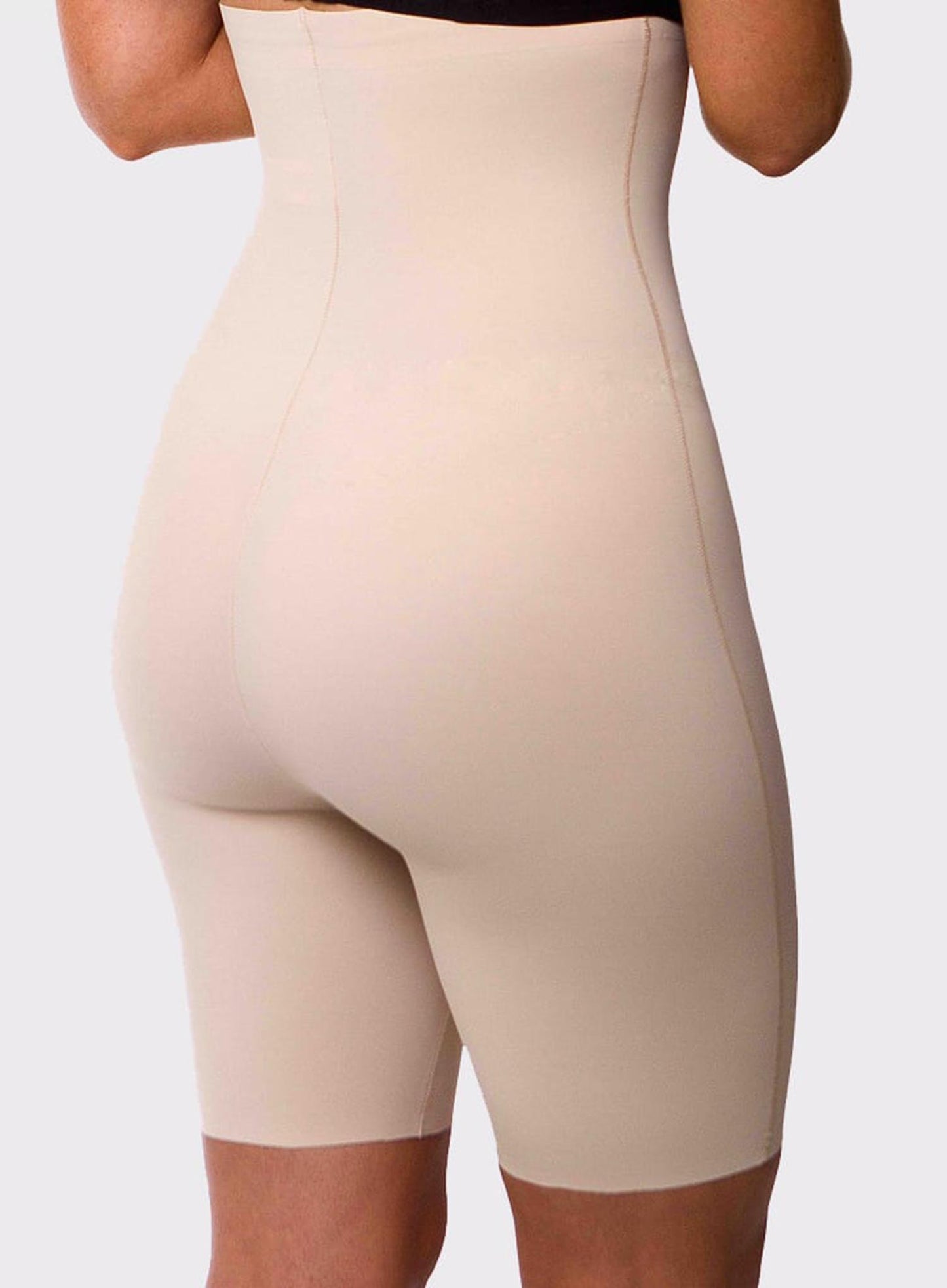 LaSculpte: Everyday Micro Fibre High Waist Shaping Short Nude