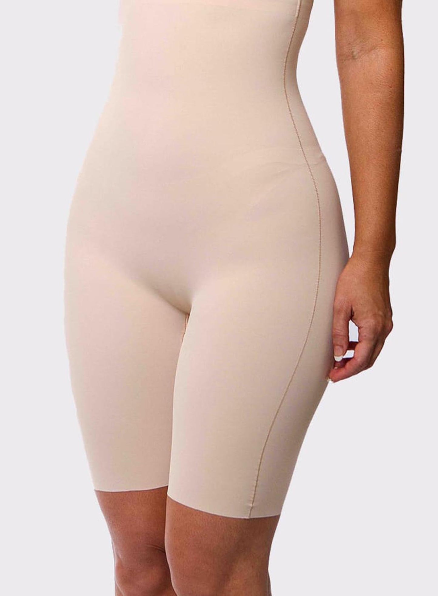 LaSculpte: Everyday Micro Fibre High Waist Shaping Short Nude
