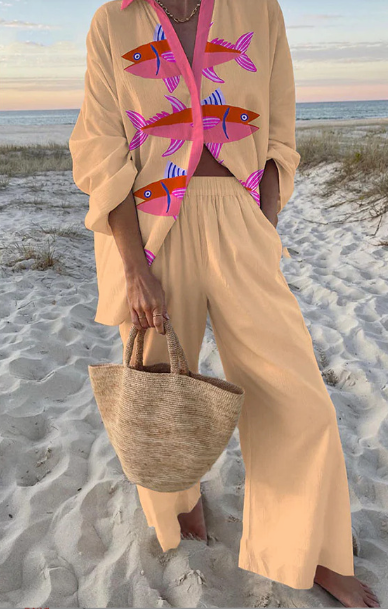 Belize Bliss™ Long Pants Bamboo Hemp Set